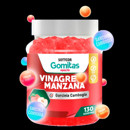 SOTTCOR GOMITAS VINAGRE DE MANZANA